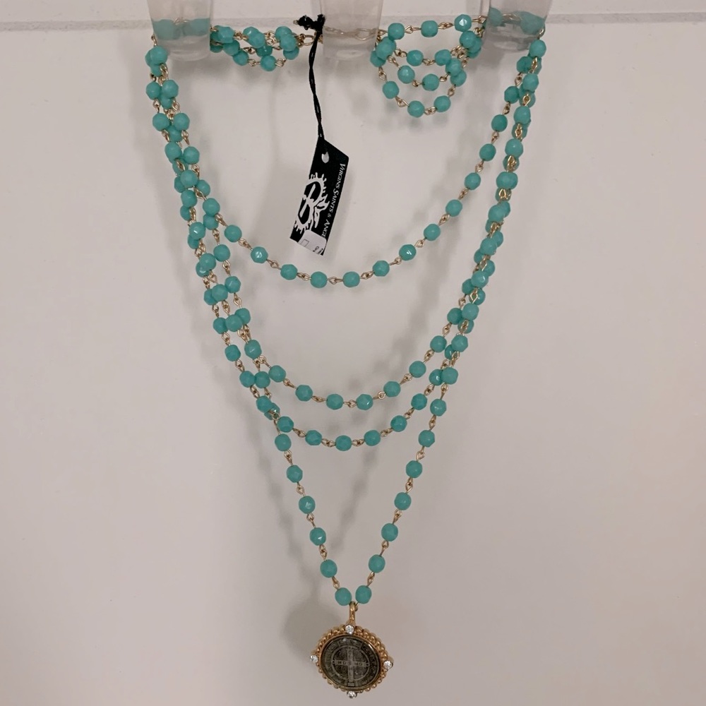 NWT VSA Turquoise San Benito Magdalena